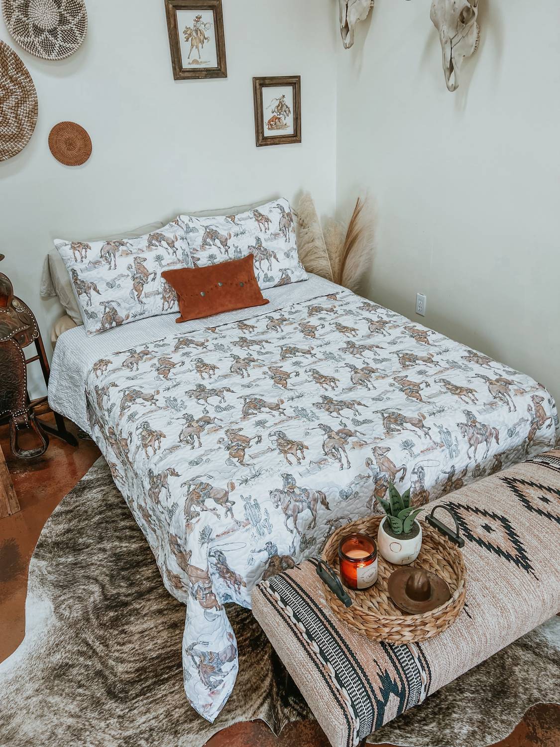 Ida Mae Home - Birdie Neutral Quilt Set