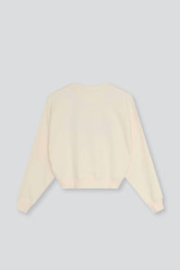 The New Society Girls Mazus Society Sweatshirt in ecru - kids' shirt - detail view