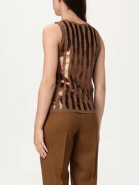 Maxmara - Golia Pure Linen Tank Top