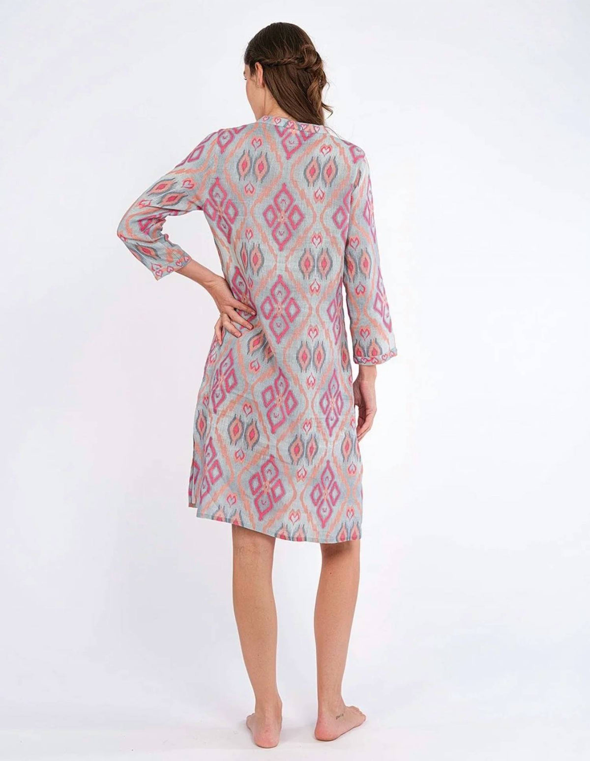 Nimo With Love - Sapphire Short Kaftan Dress