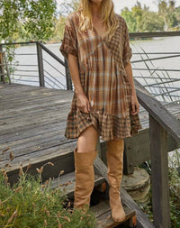 By Together - Plaid Dress