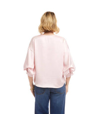 Karen Kane - Lantern Sleeve Satin Top