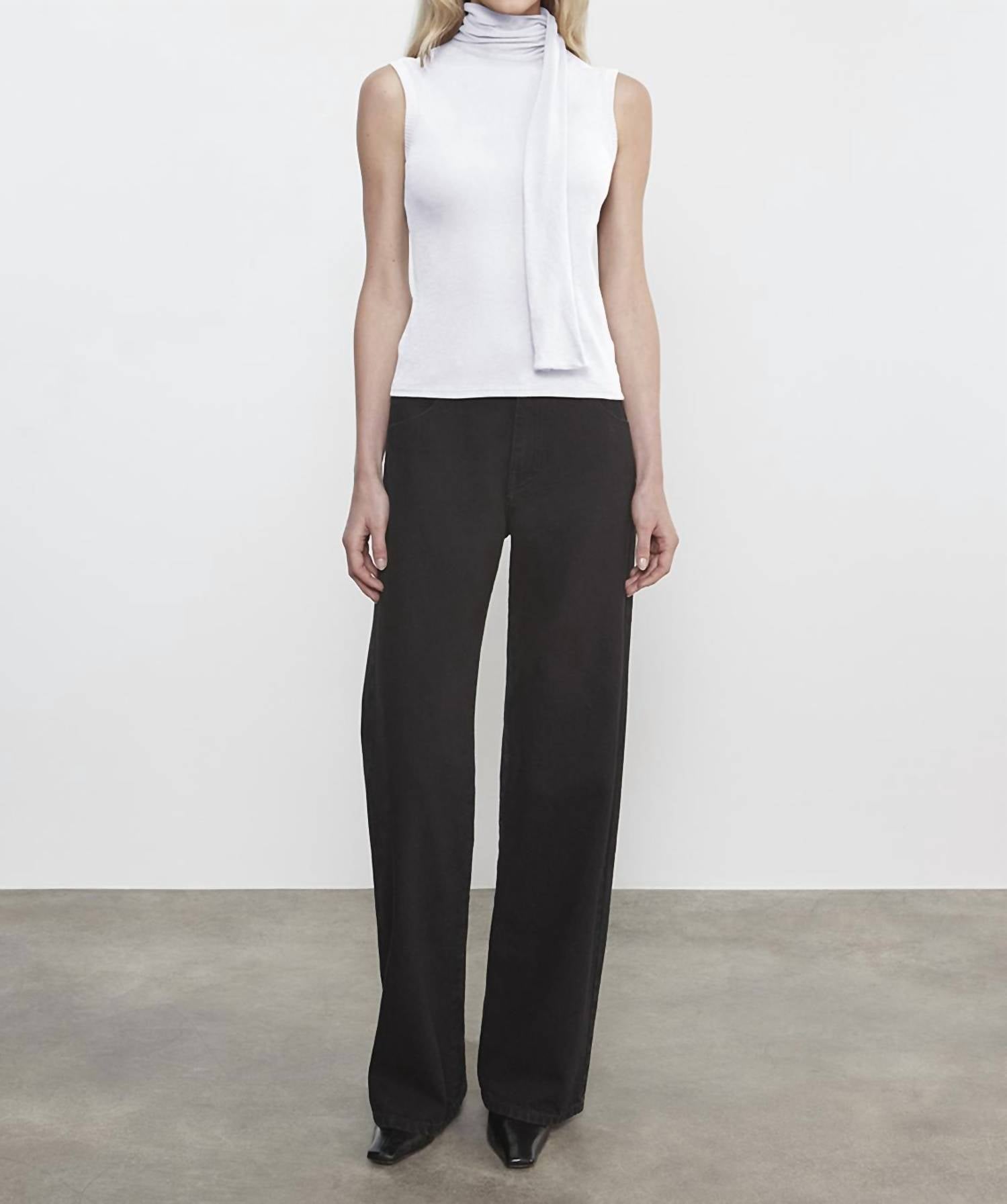 Enza Costa - CASHMERE SEEVELESS SCARF TOP
