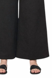 See And Be Seen - Plus Size Textured Cropped Pants