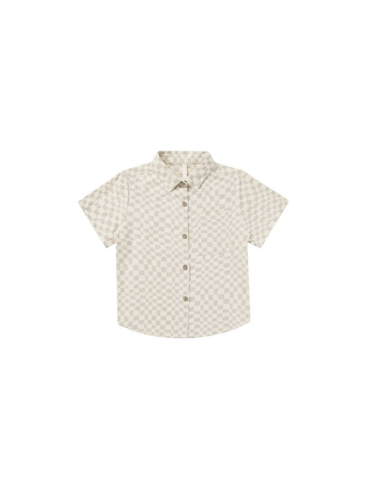 Rylee + Cru - Boys Collared Short Sleeve Shirt