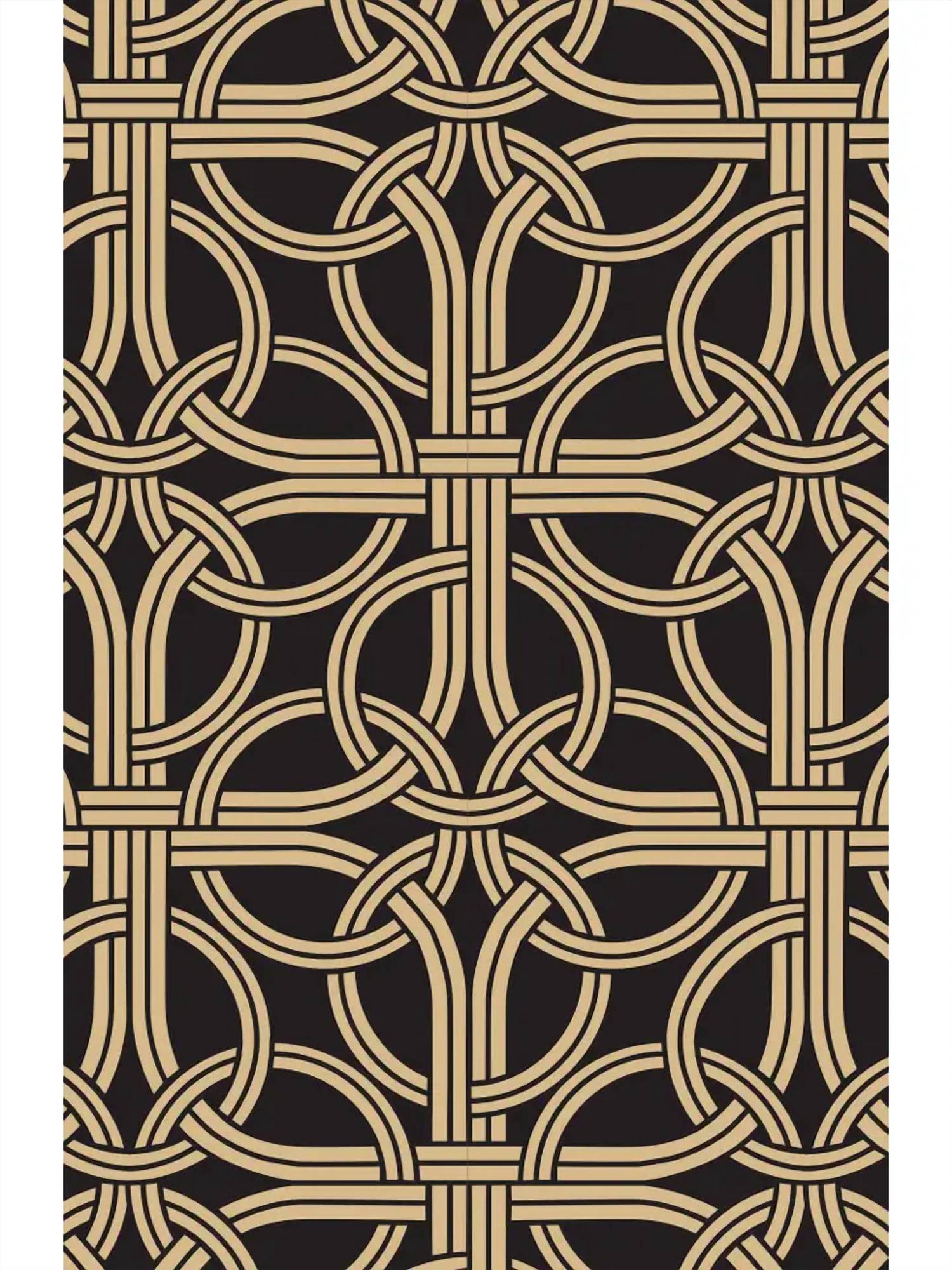 GRETCHEN SCOTT Ring Toss Gripeless Pull On Pant in black tan - women's pants - view 4