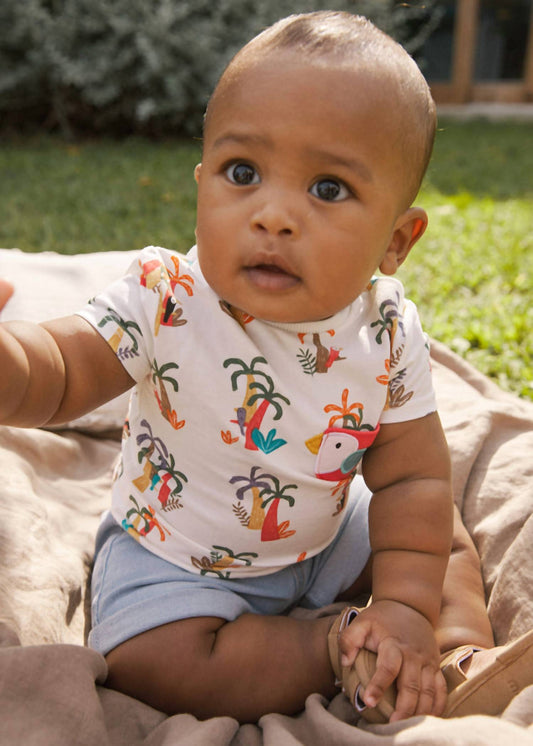 Mayoral - Boys' Toucan Pocket Tee And Short Set