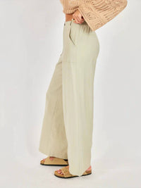 Sadie & Sage Agave Kiss Pants in sage - women's pants - alternate view