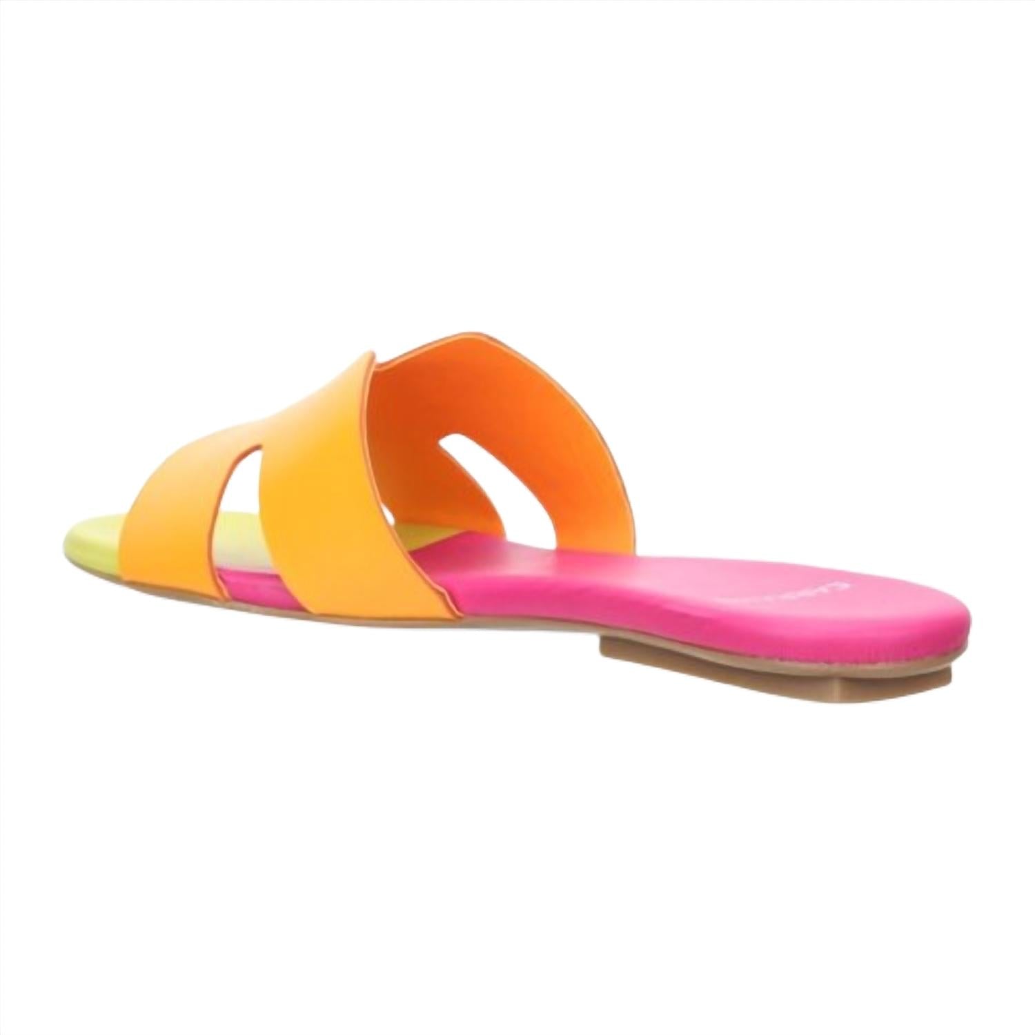 Carrano - Women's Nayeli Leather Slide Sandal