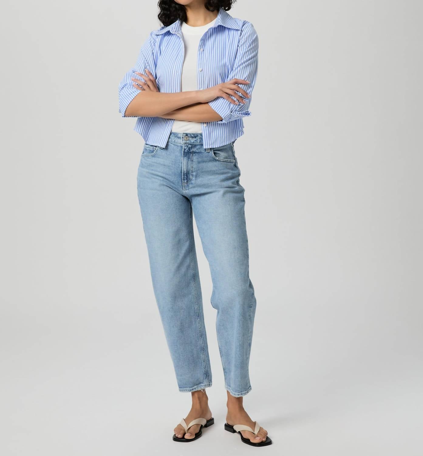 Paige - Alexis Slight Barrel Jean