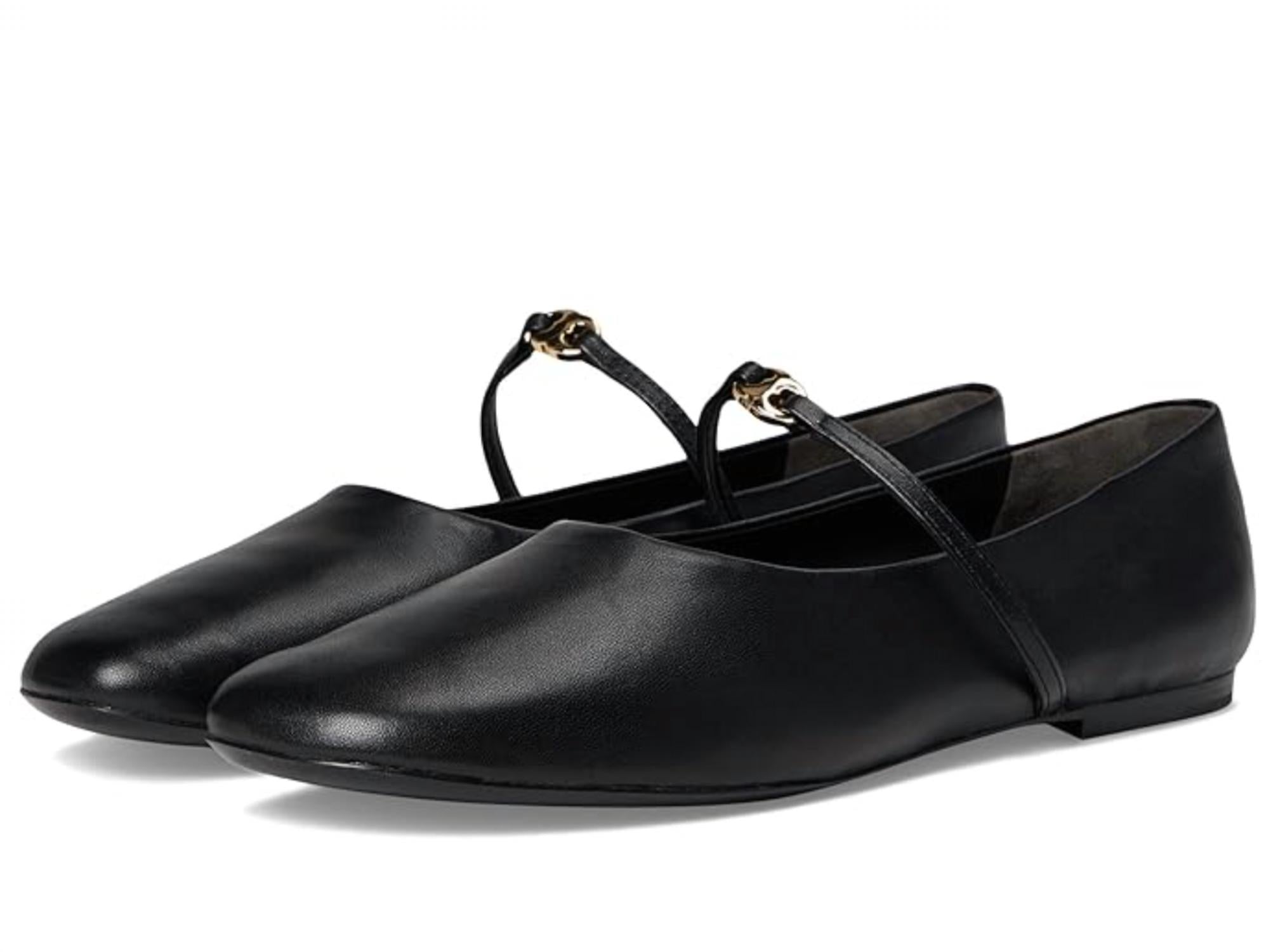 TORY BURCH Women's Pavé Gemini Link Mary Jane Flat in perfect black - women's flats