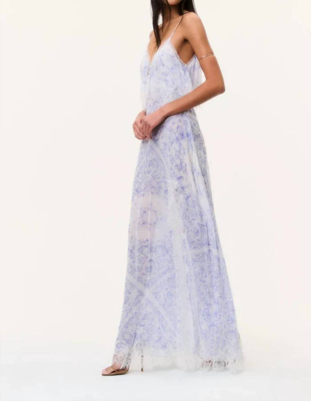 Loveshackfancy - Women's Stelline Sheer Silk Maxi Dress