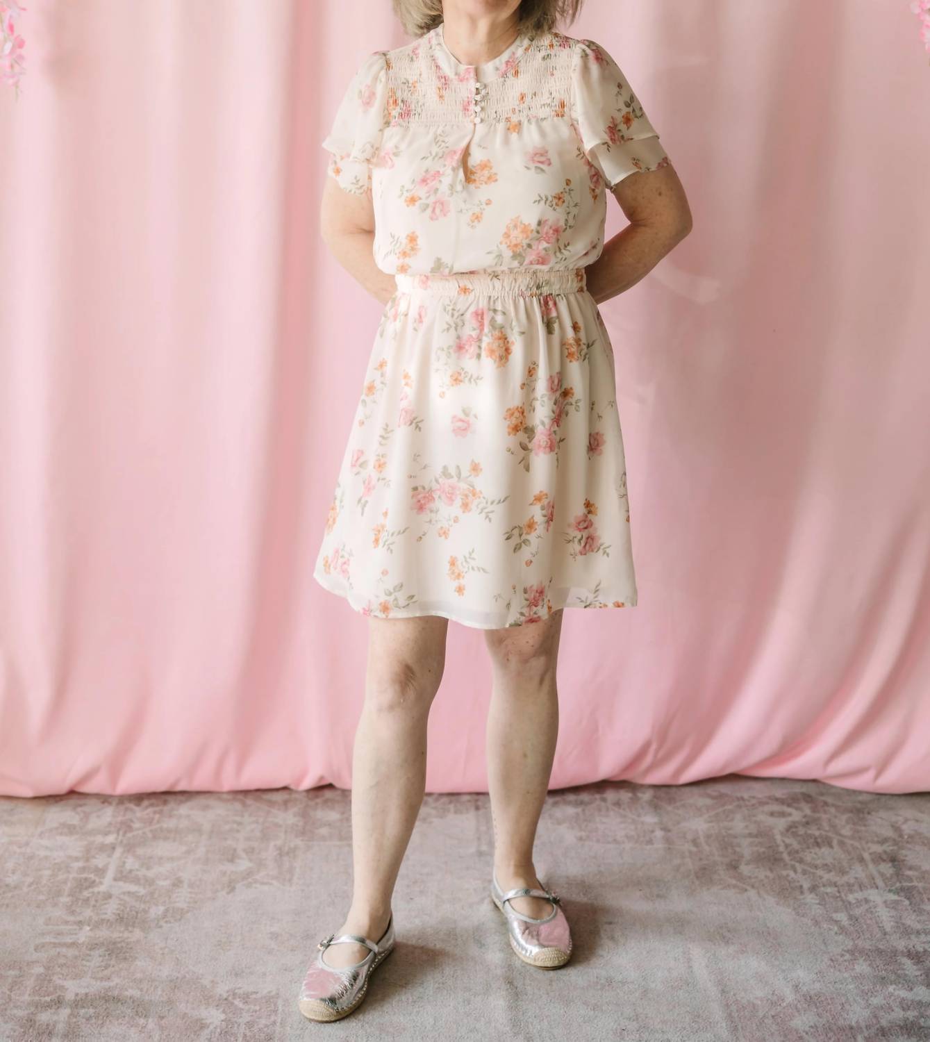 Lovestitch - Floral Mini Dress