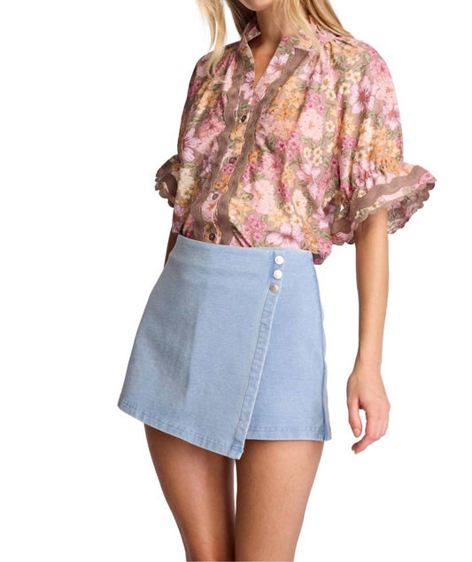 Sundays - Sorrel High Waist Skort