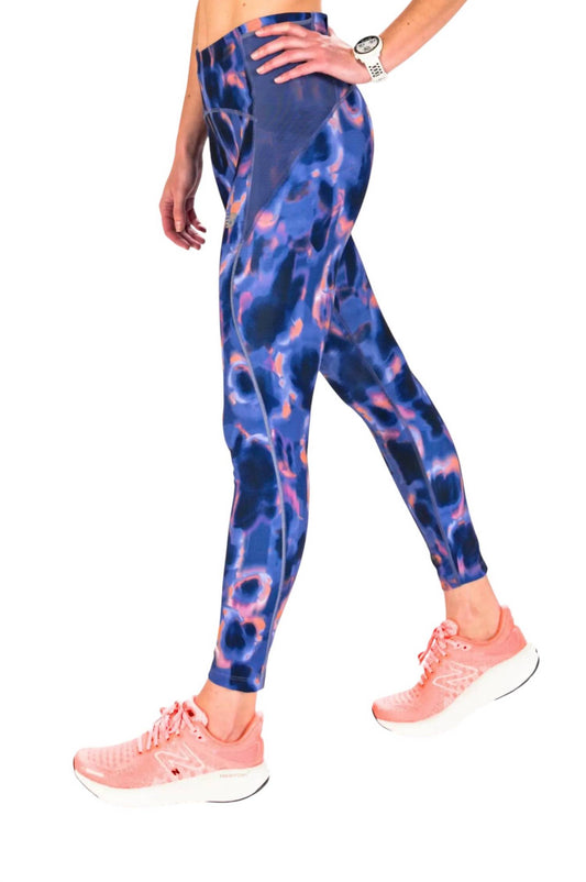 New Balance - WOMEN'S PRINTED MID RISE IMPACT RUN TIGHT