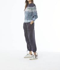 young fabulous & broke Bernice Long Sleeve Sweater in nut - women's sweater - alternate view