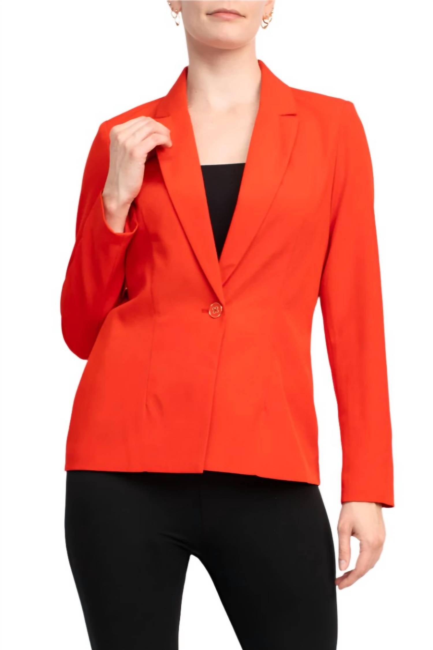 Nanette Lepore - Notch Lapel Nolita Stretch Blazer