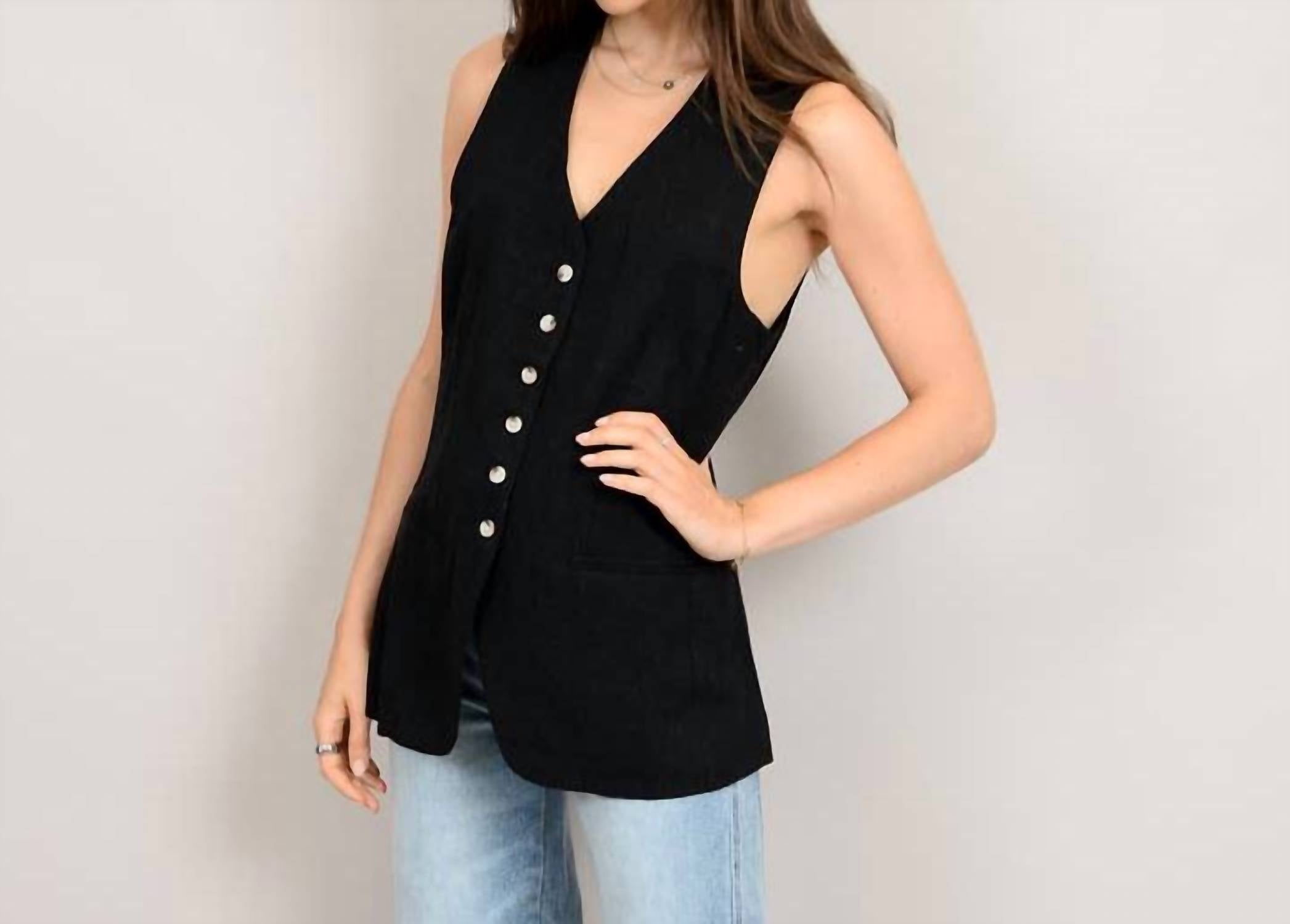 Rd Style - Vestria Sleeveless Vest