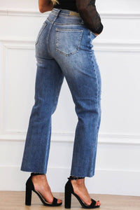 Special A - Madelynn High Waisted Tummy Control Straight Leg Jeans