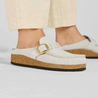 Birkenstock - Unisex Buckley Suede Embossed Narrow Clogs