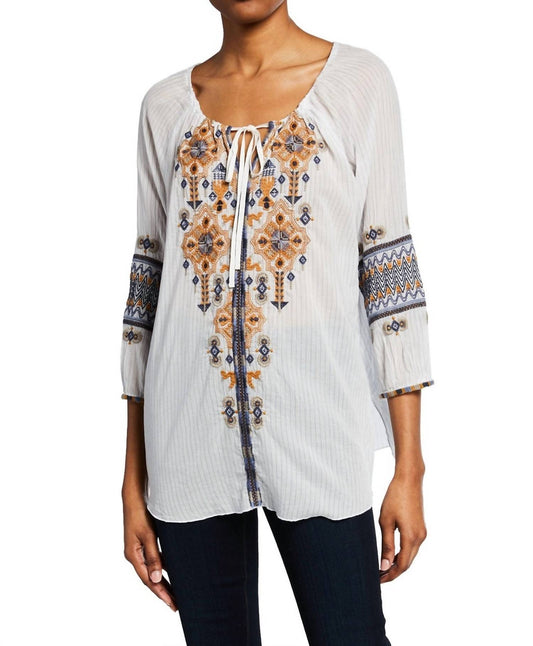 Johnny Was - Amika Peasant Blouse