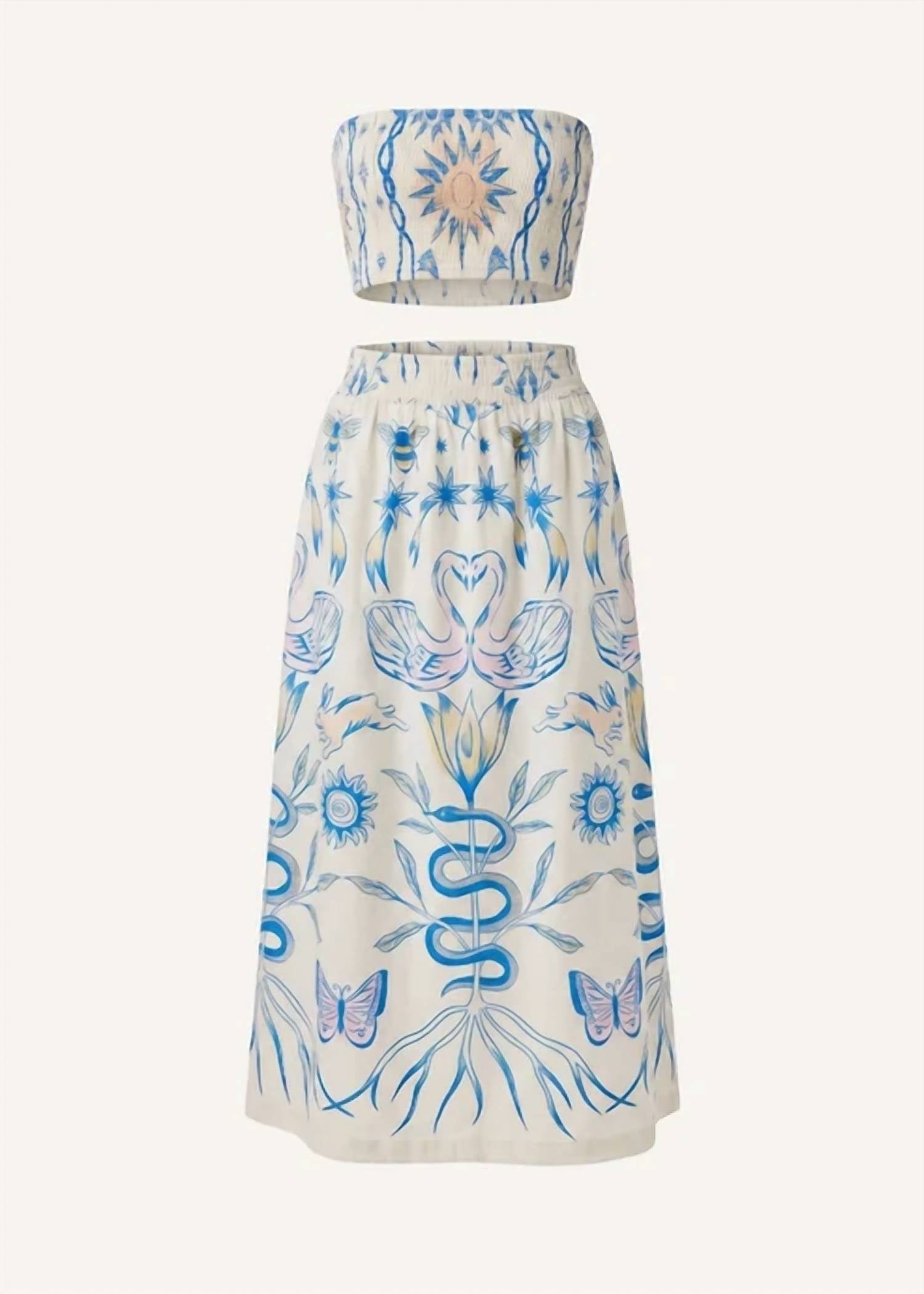 Cleobella - Sylvan Top And Midi Skirt Set