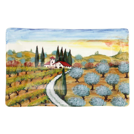 Vietri - Terra Toscana Rectangular Platter