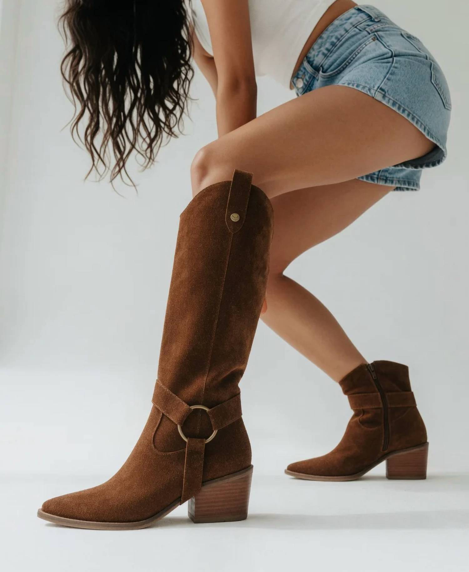 Stivali New York - Women's Penelope Western Cowboy Convertible Boots