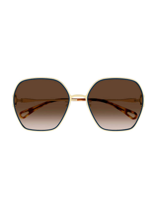 Chloe - Women's Oversized Geometric Square Sunglasses