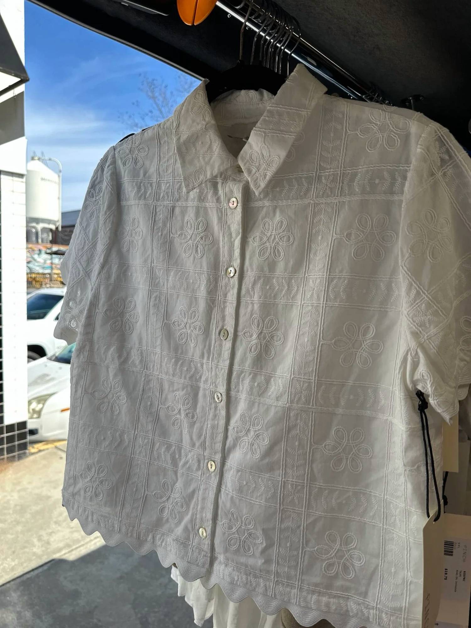 Pinch - Embroidery Detailed Button Down Shirt