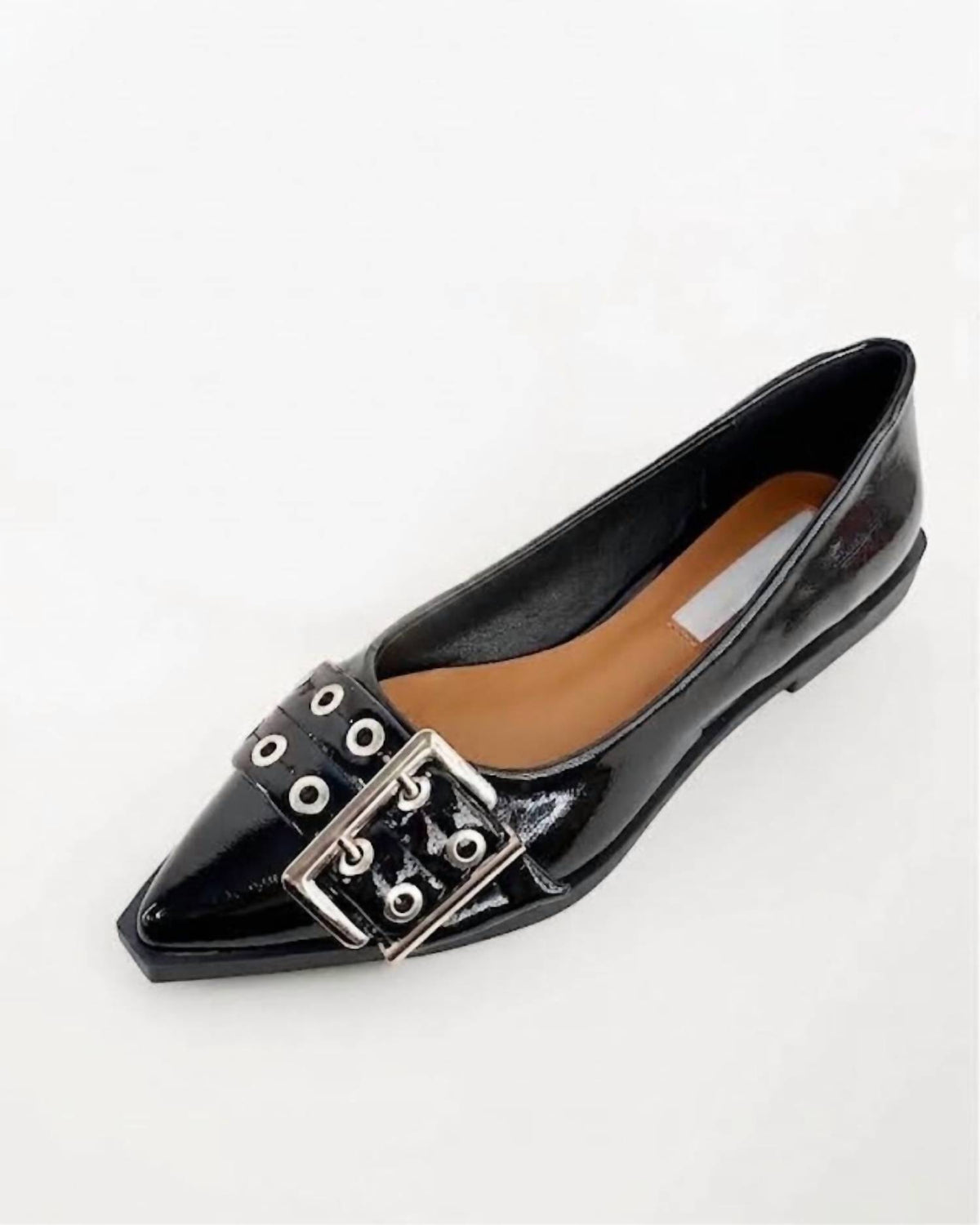 Ccocci - Women's Rivets Pointed Toe Slip-on Flats
