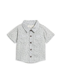 Colored Organics - Kids Graham Linen Collared Button Down Shirt