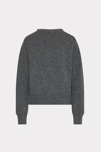 Milly - Embellished Crewneck Sweater