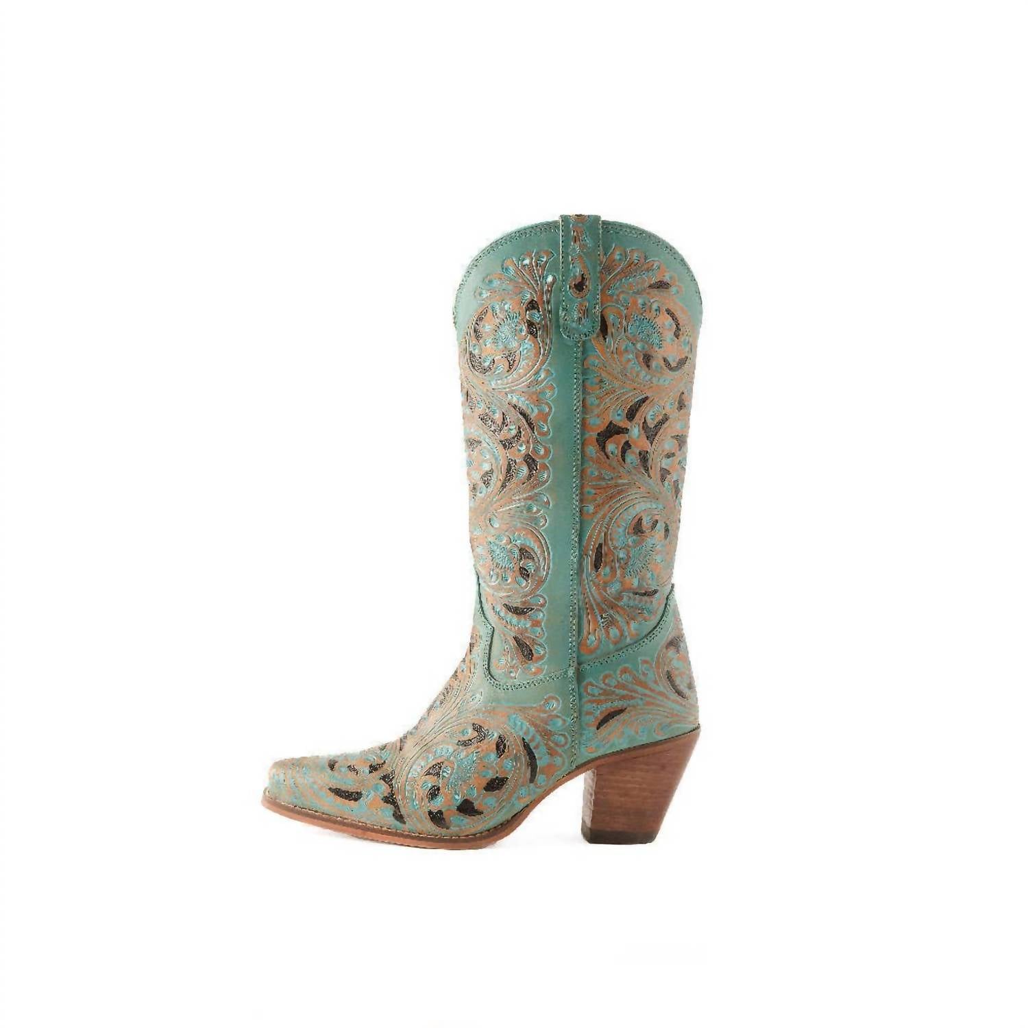 Myra Bag - Women's Kasiopeah Hand-tooled Leather Western Boots