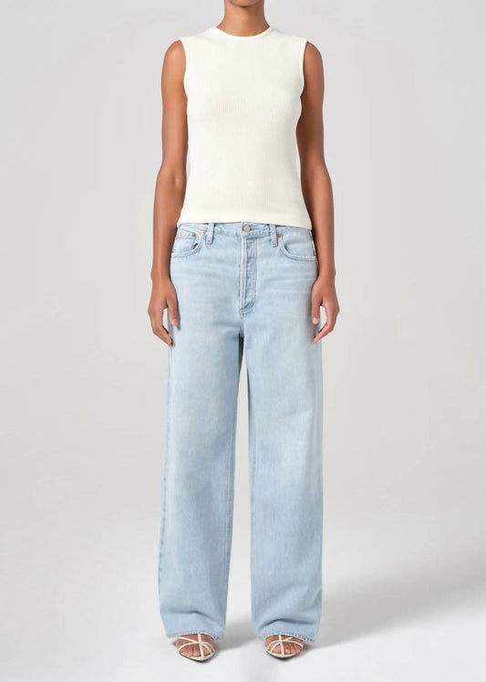 Agolde - Women's Low Slung Baggy Jeans