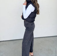 Salty - Cropped Puffer Vest