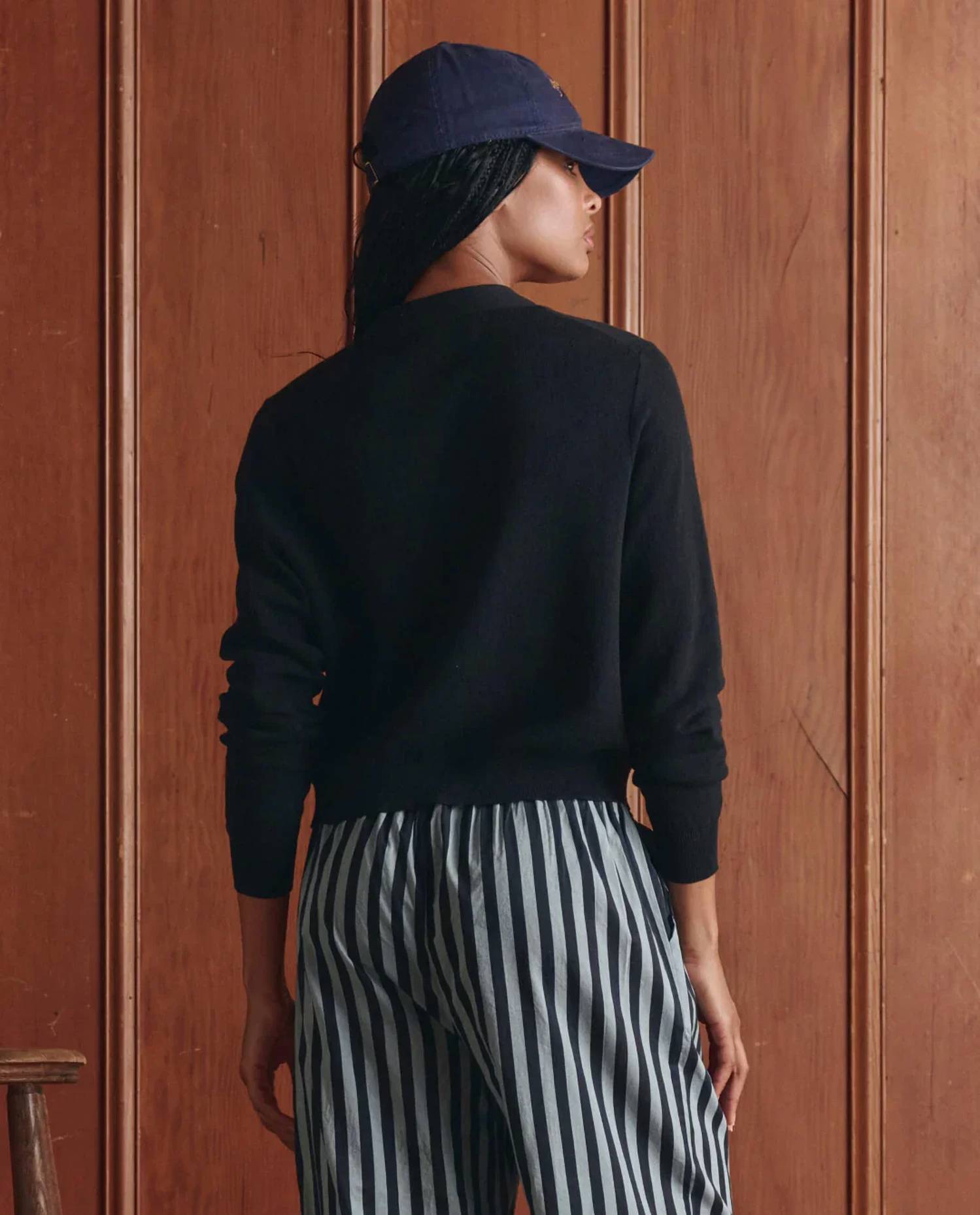 The Great. - The Shrunken V Neck Cardigan