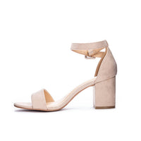 CHINESE LAUNDRY Women's Jody Super Suede Sandals in nude - women's sandal - detail view