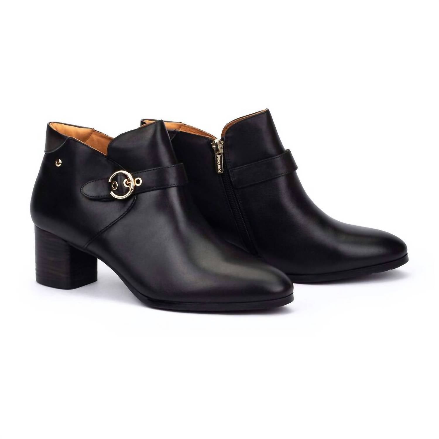 PIKOLINOS Women's Calafat Heeled Ankle Boots in black - women's shoe - view 6