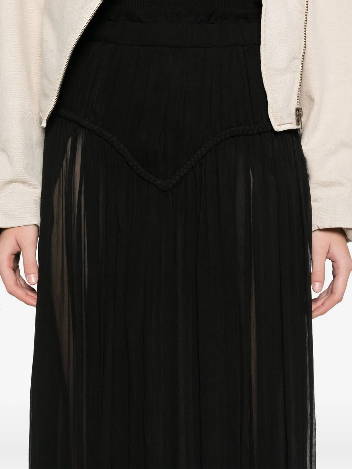 Isabel Marant - Pre-loved Rolande Maxi Chiffon Silk Skirt
