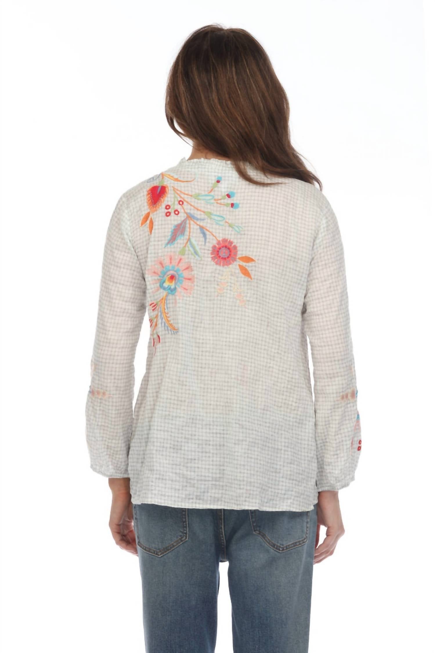 Johnny Was - Joele Ruffle Field Blouse