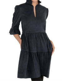 Gretchen Scott - Ultra Suede Teardrop Mini Dress