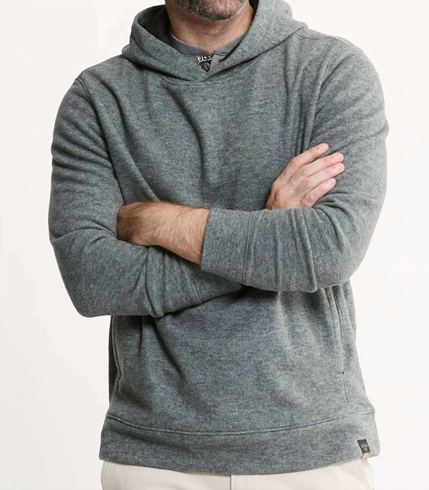 Jachs New York - Wool Blend Pullover Hoodie