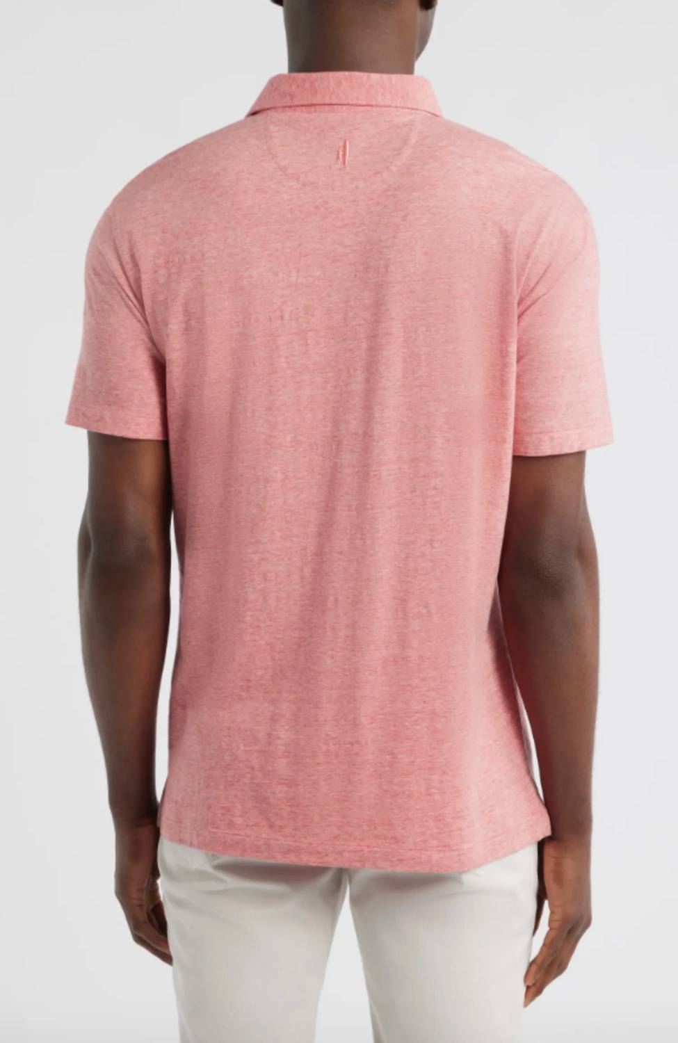 Johnnie-O - Starnes Heathered Cotton Blend Polo