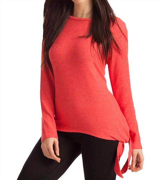 Ellie Side Tie Kashmira Sweater