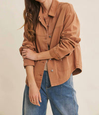 In February - Washed Twill Utility Jacket