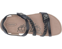 Aetrex - JILLIAN BRAIDED QUARTER STRAP SANDAL - MEDIUM WIDTH