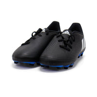 adidas Boy's Predator Edge.4 Flexible Ground Soccer Cleats in core black - kids' sneaker