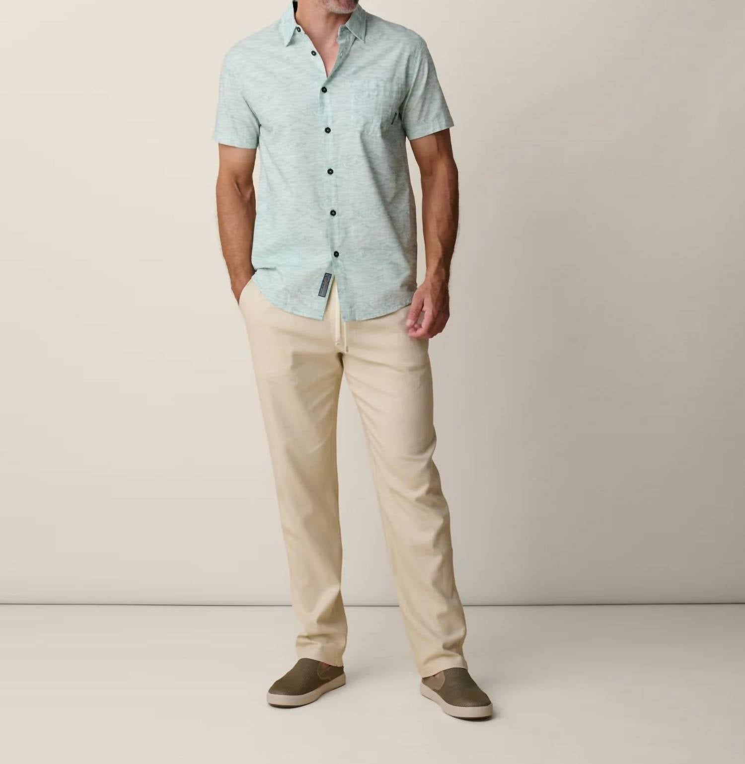 Baja Llama - Roll Tides 7-seas Button Up Shirt