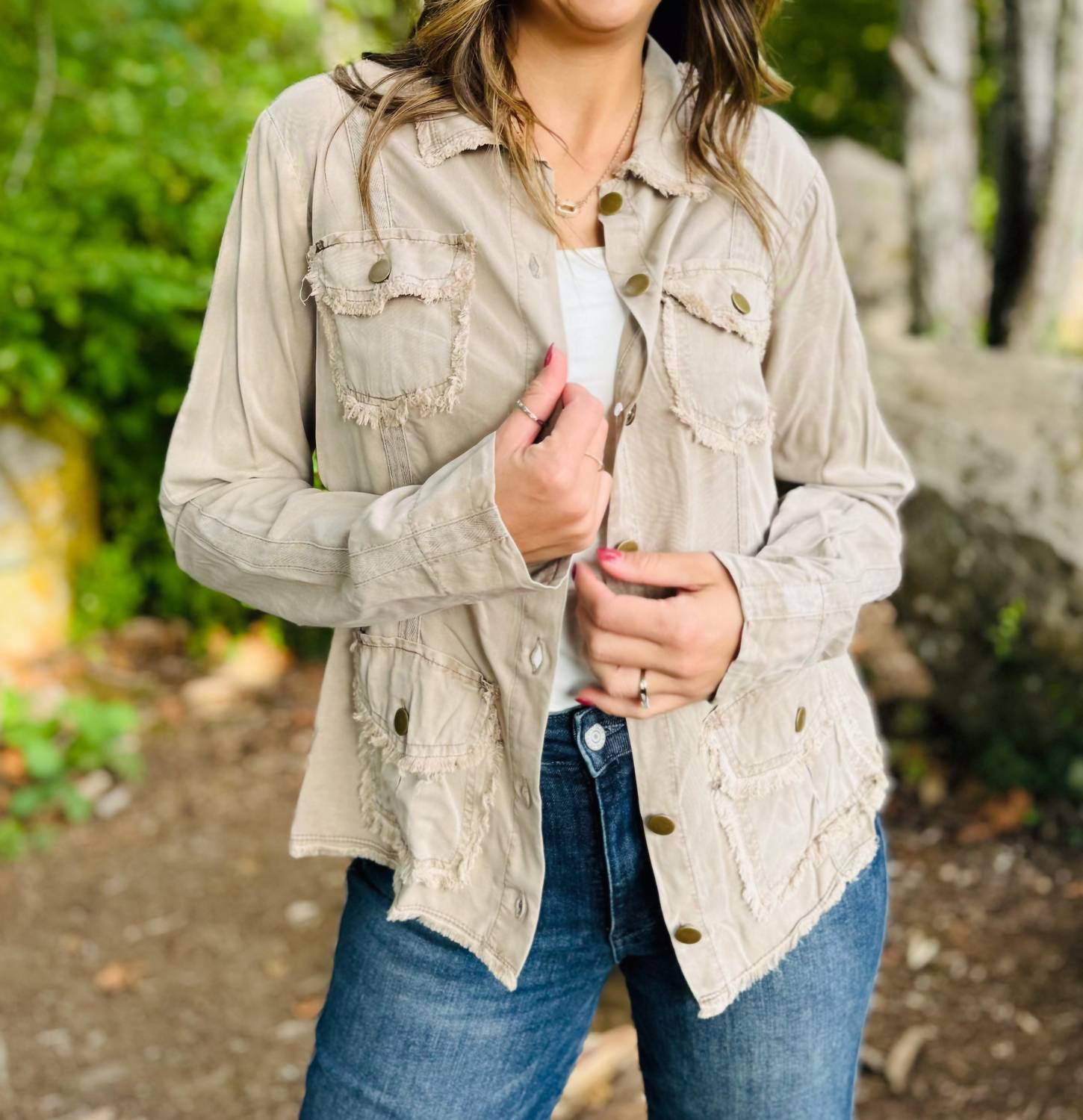 Xcvi - Twill Safari Jacket